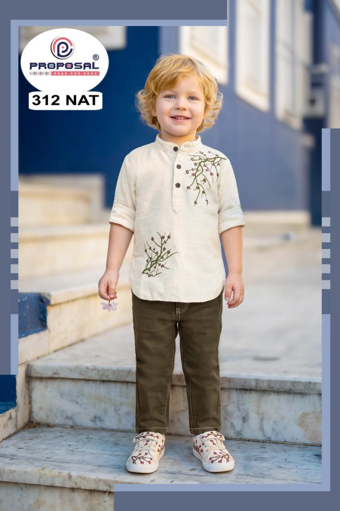 312 Nat Embroidered Shirt