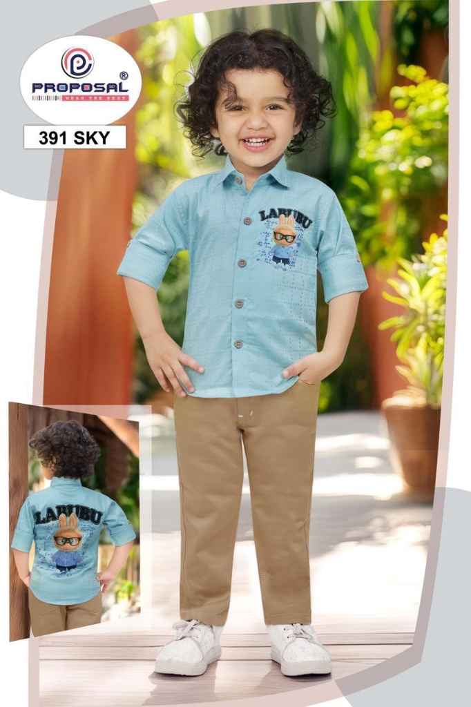 391 Sky Blue Shirt